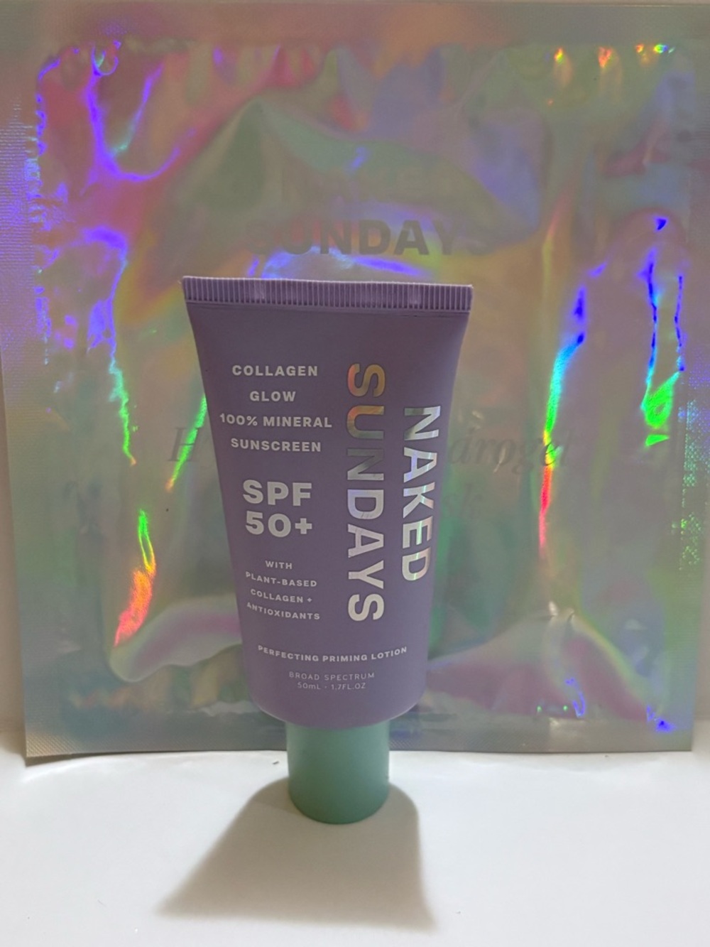 Naked Sundays Collagen Glow SPF 50+ Sunscreen Exp. 3/27 Brand New - Picture 2 of 4